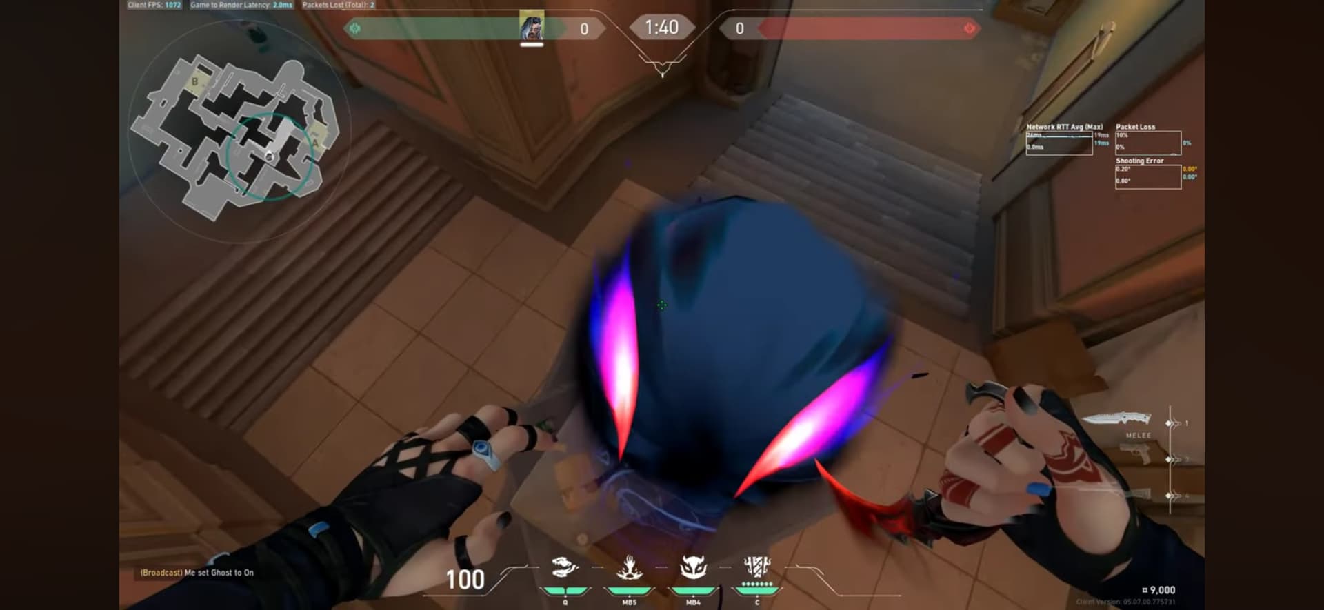 パールフェイド mid to Aホウント