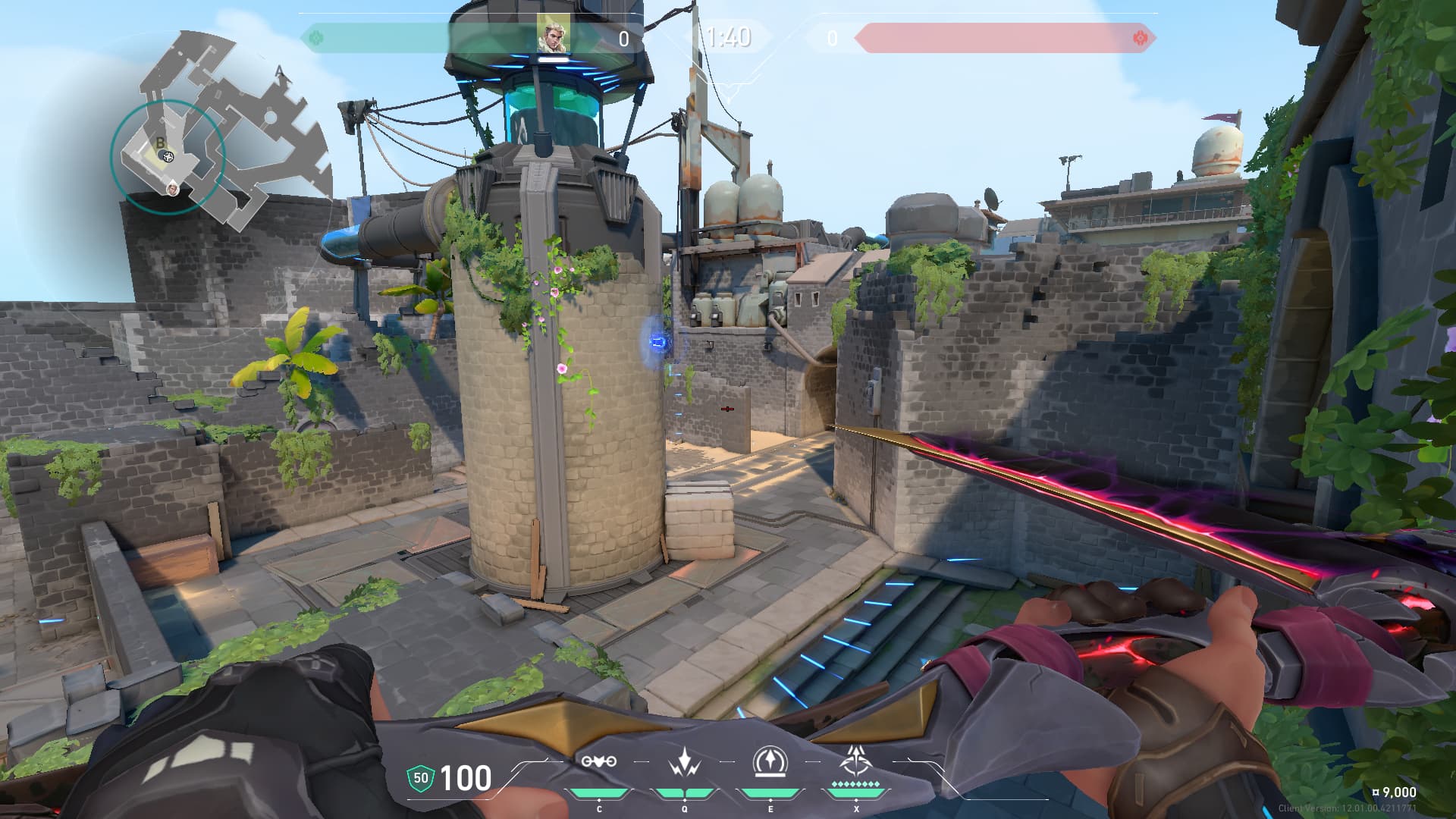 ブリーズAからBカウンターリコン