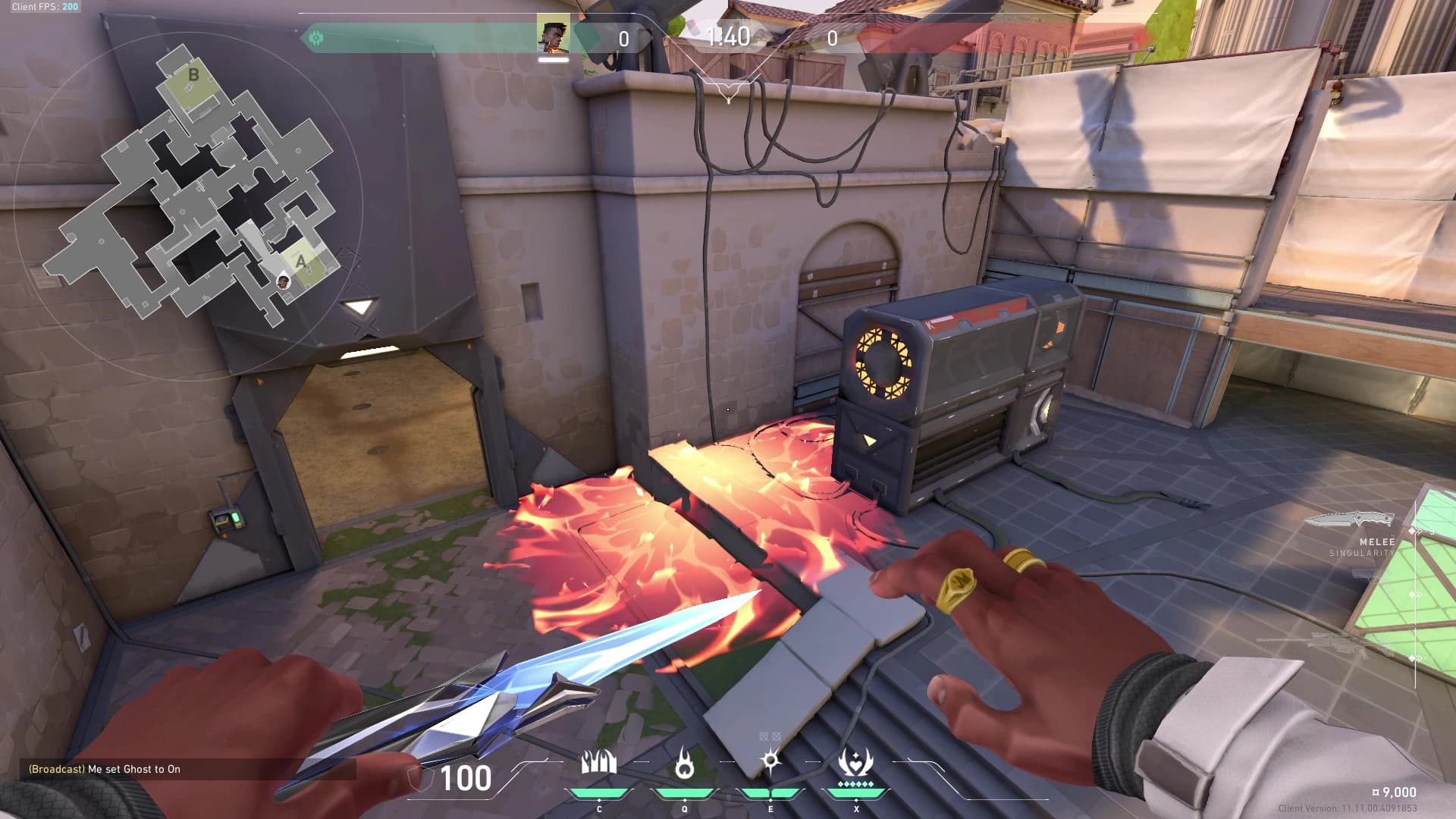 アセント Aヘブン→Aサイト 設置阻止 ホットハンド