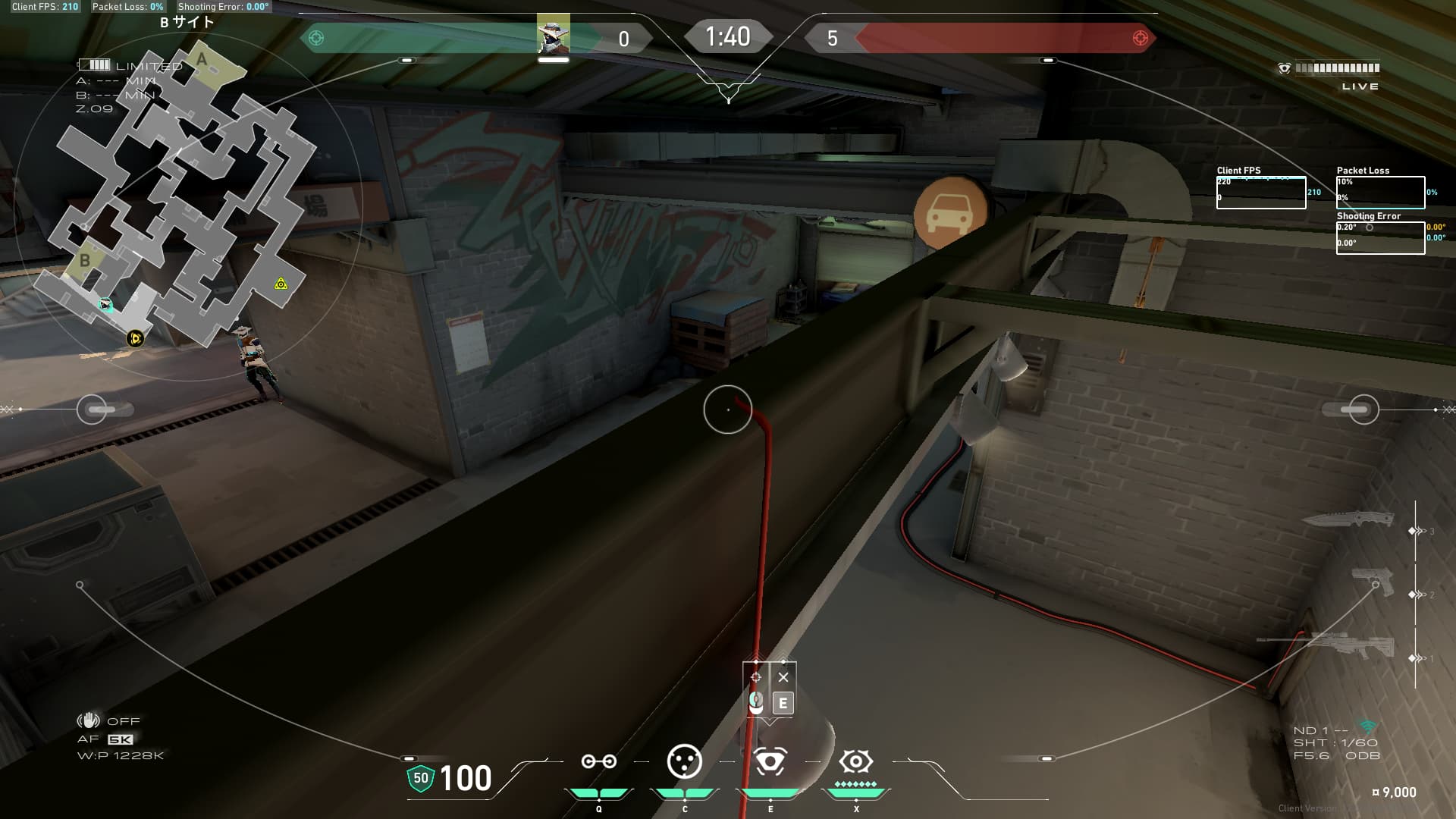 スプリット サイファー 開幕Bメインカメラ