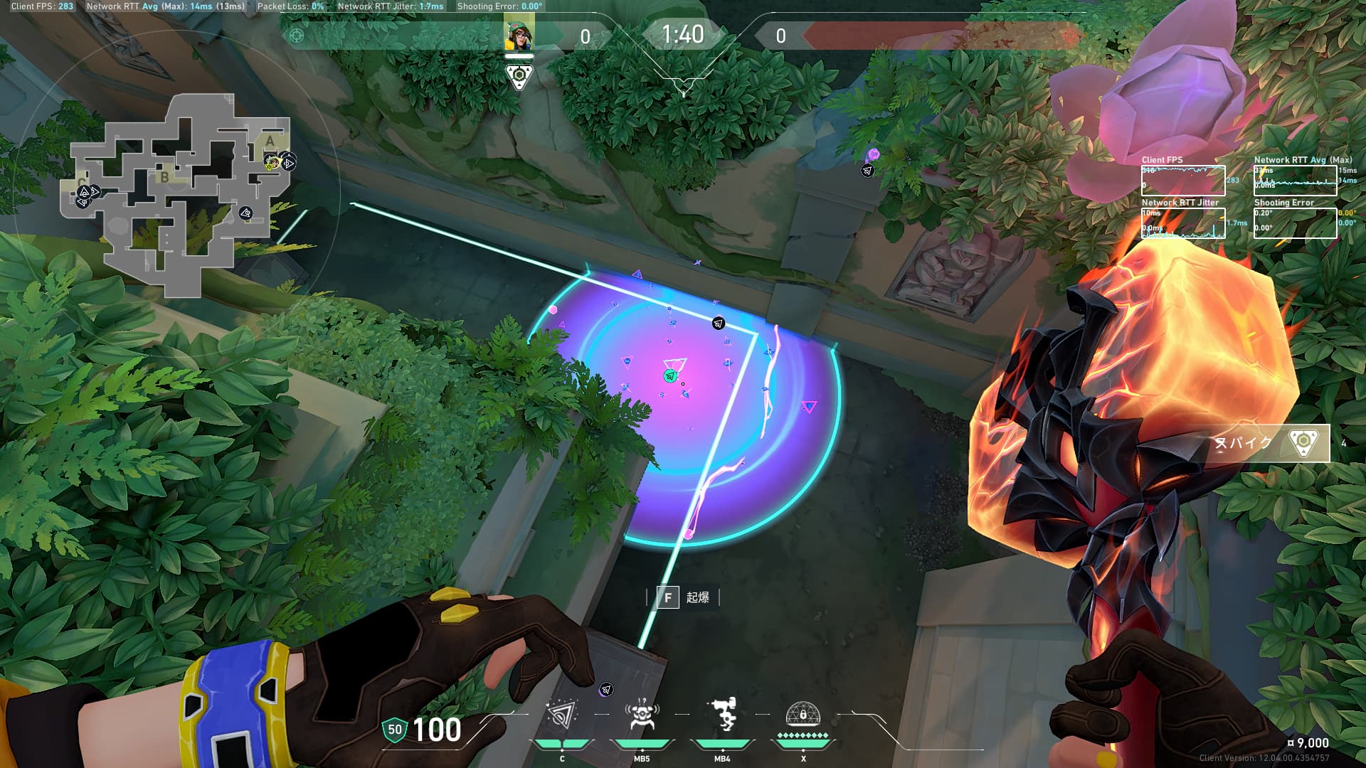 Aサイトオープン設置解除ナノスワーム