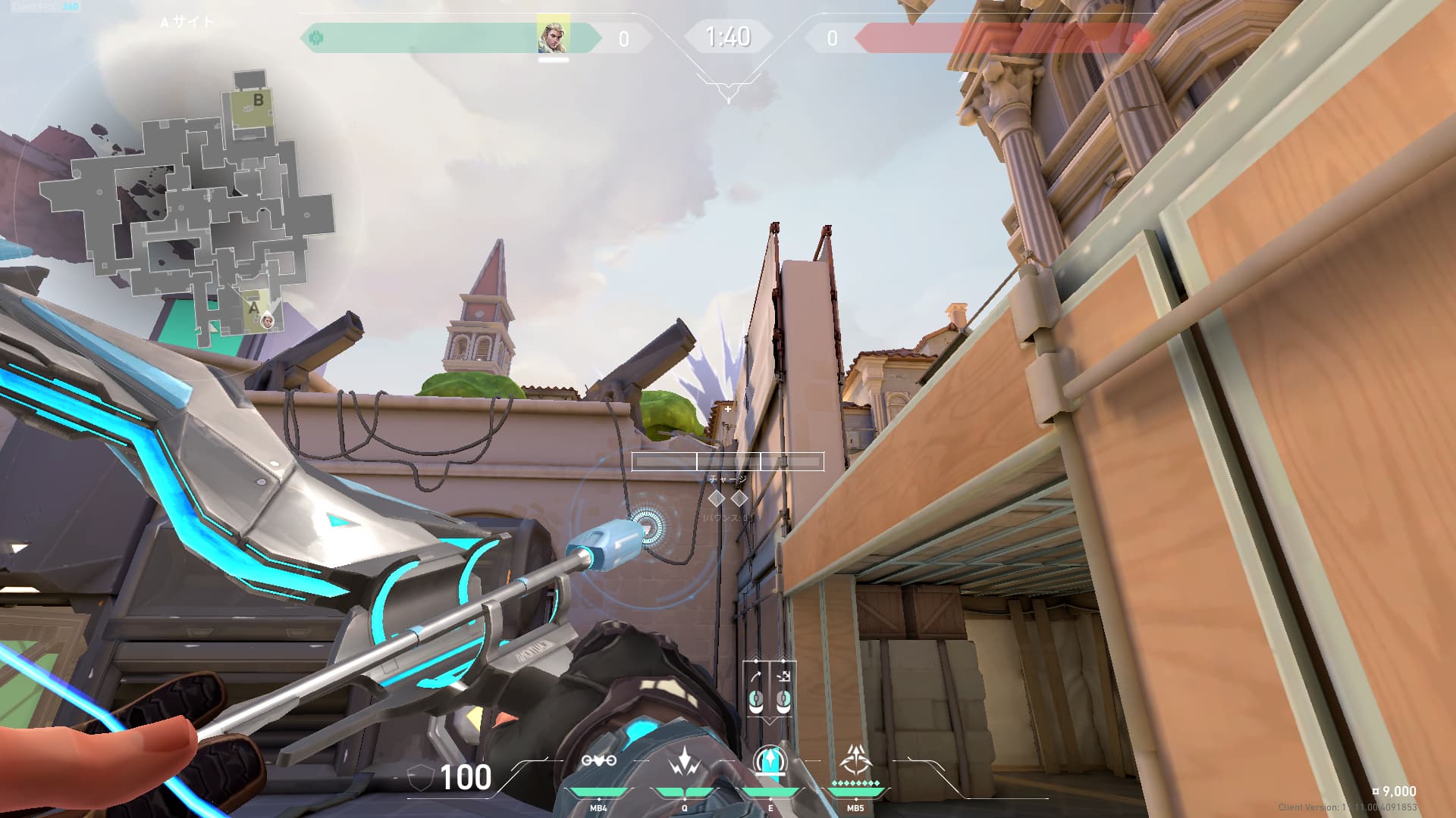 ソーヴァヘブン下からのヘブン壁抜きリコン