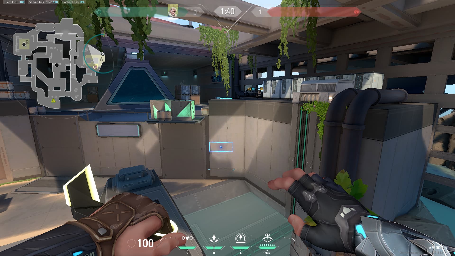 【ソーヴァ定点】AロビーからAサイト裏への定点