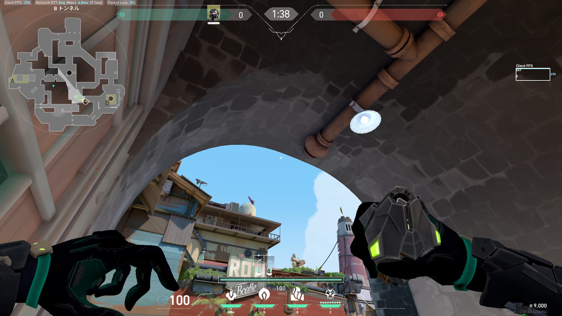 ブリーズ　Aメインモク　走りジャンプ投げ