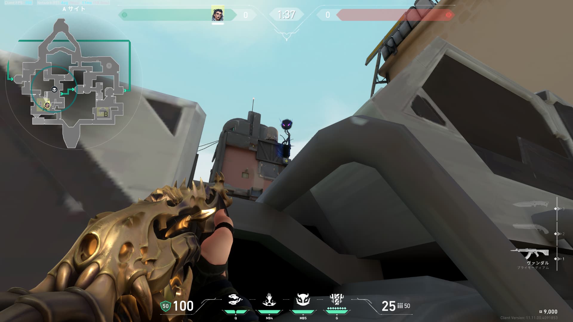 Aサイトカウンター