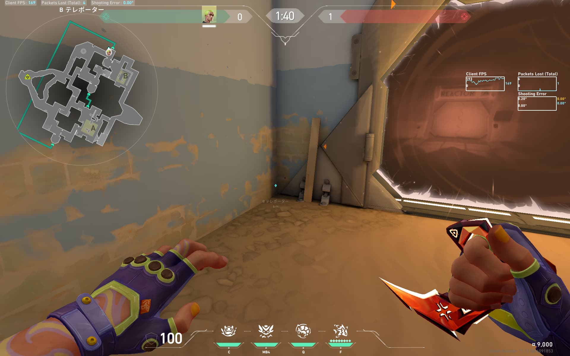 バインド　Bサイト　エルボーピーク阻止