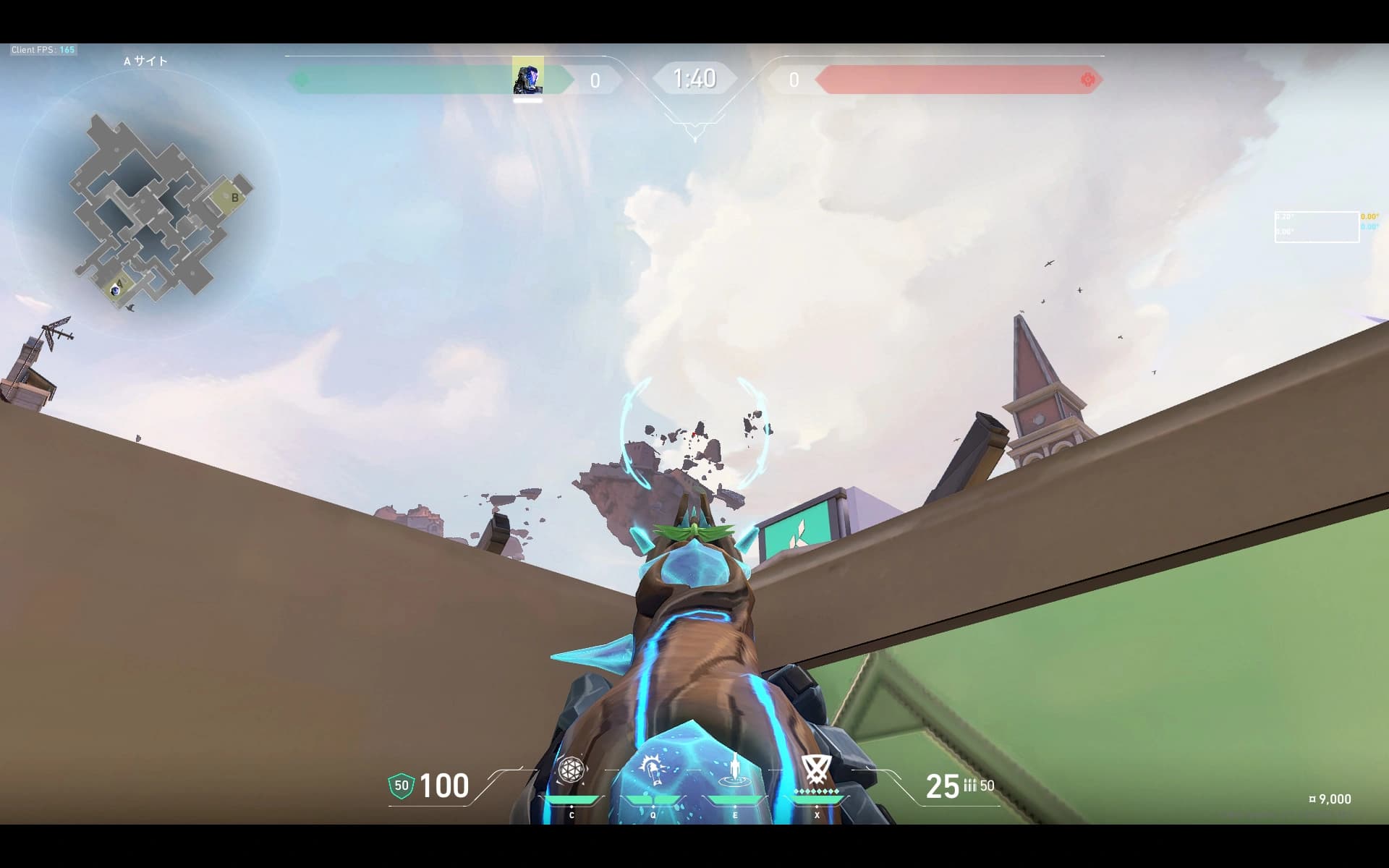 アセント　ケイオー　Aサイト(防衛)　キルジョイアルティメット破壊定点(Aメイン取返しにも使える)