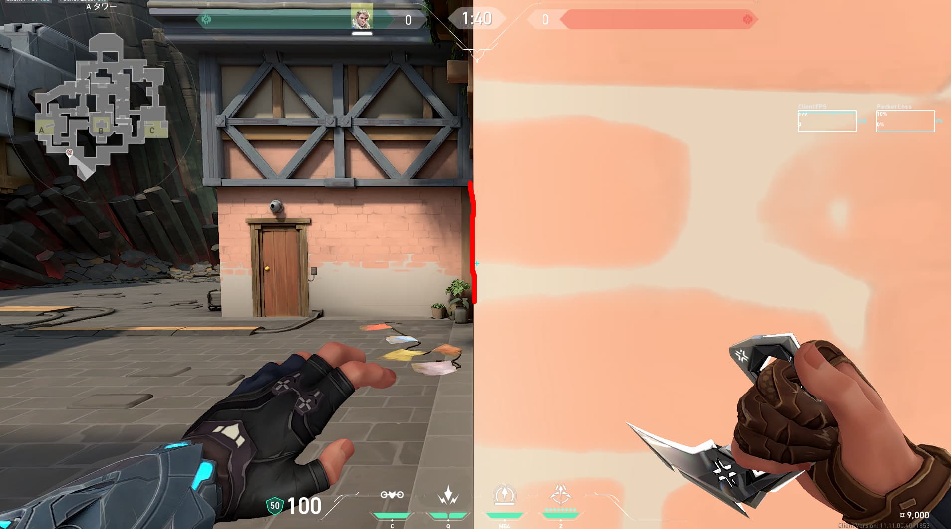 AからCへ プラント遅延