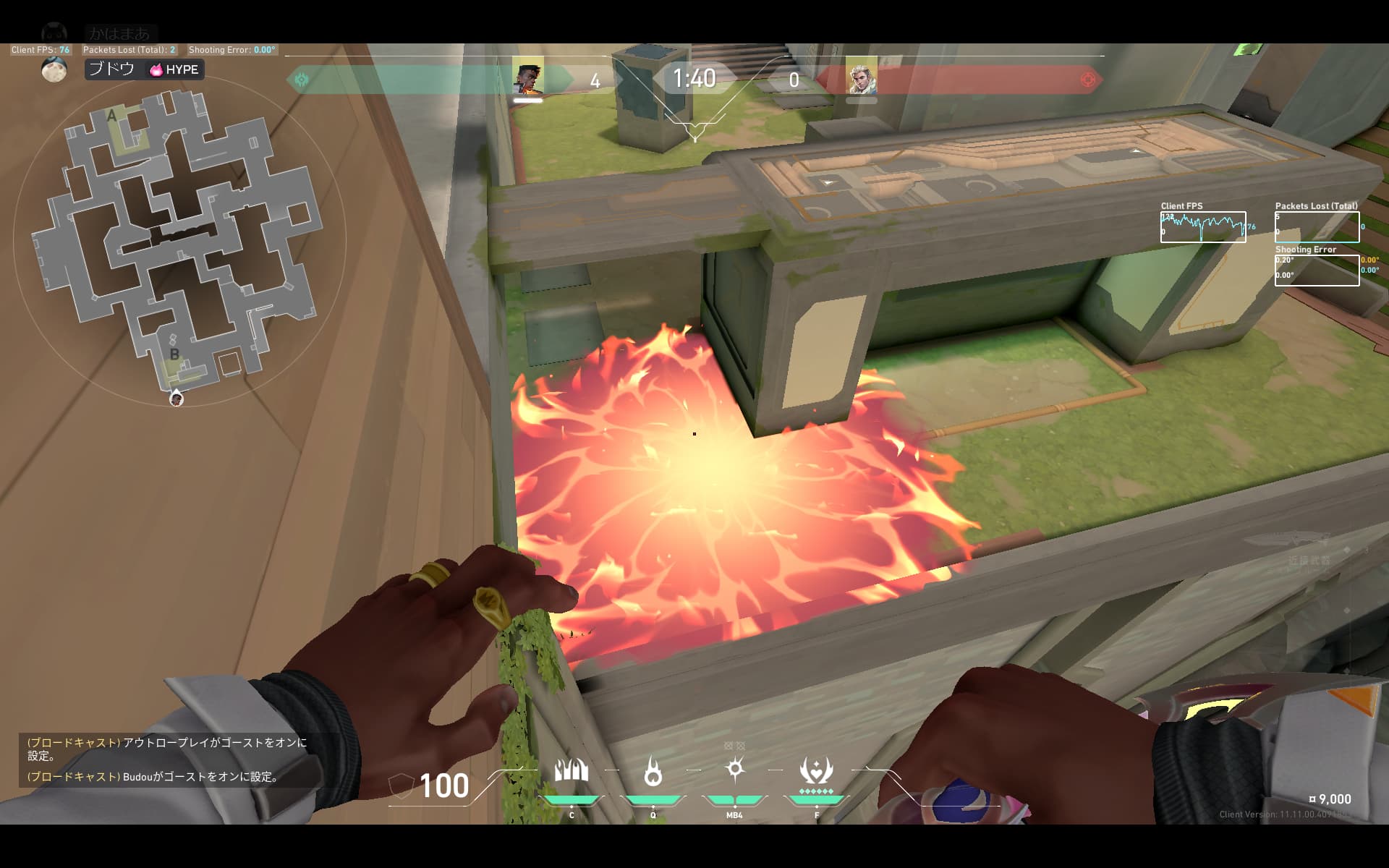 Bリテイク　バックサイト