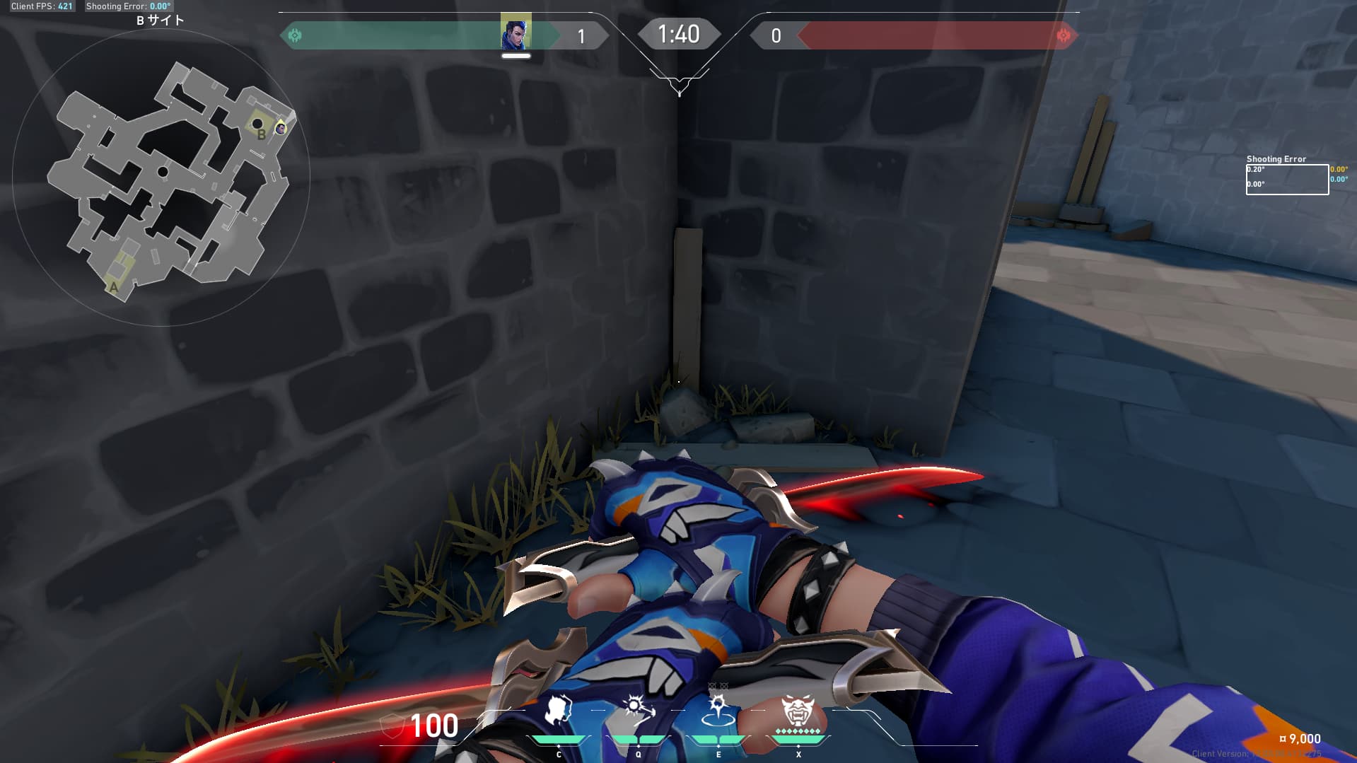 BサイトからAサイトローテtp