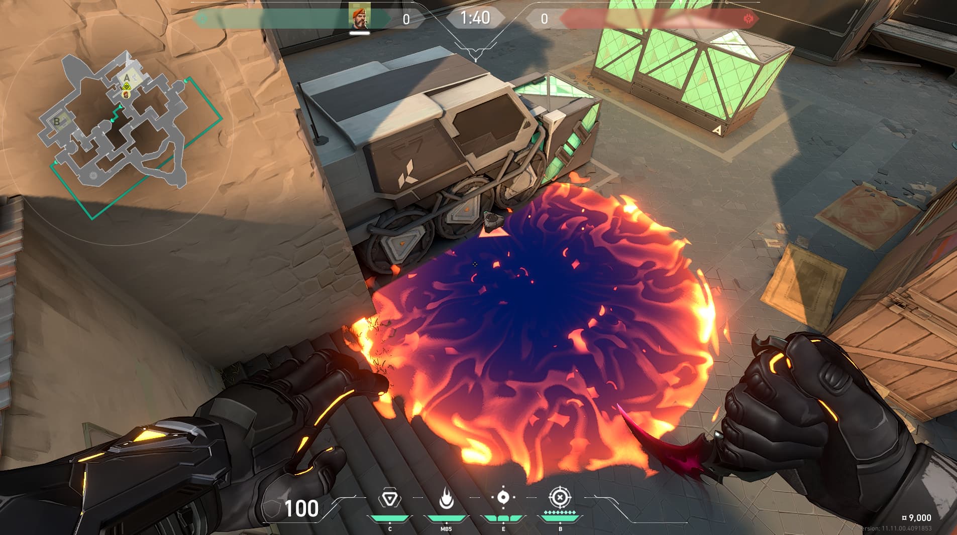 Aトラック前設置阻止