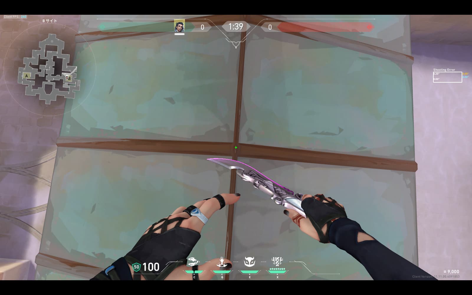 カロード フェイド B.ミッド開幕両方索敵